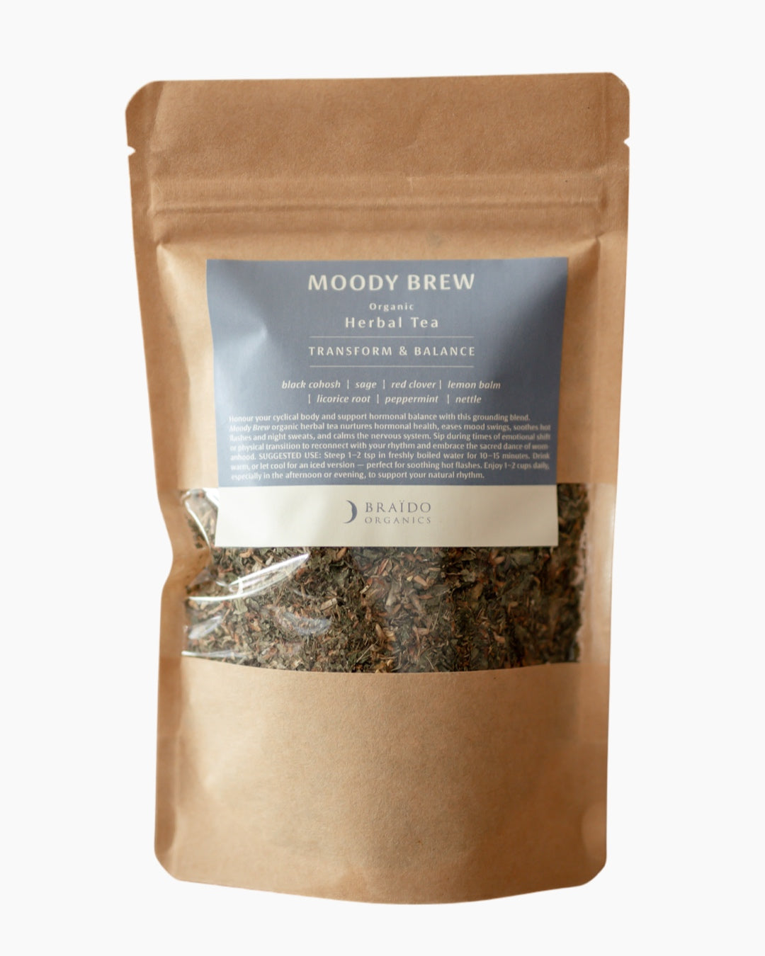 MOODY BREW – Organic Herbal Tea
