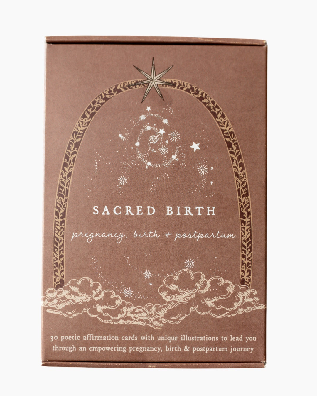 SACRED BIRTH AFFIRMATION CARDS – English text
